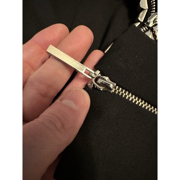 Love Republic Black Jumpsuit Women’s size XS/S straight leg 32” inseam Zippers - Picture 8 of 9